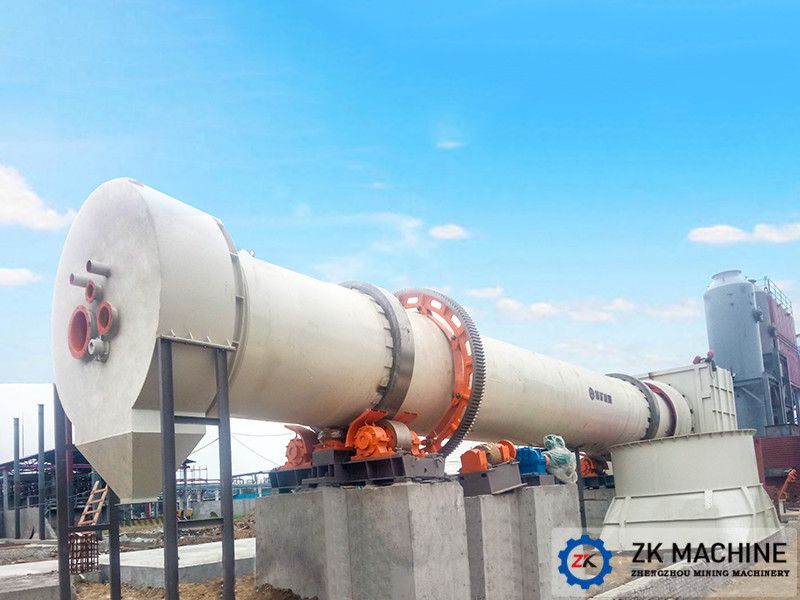 Structure, process and application of hazardous waste rotary kiln incinerator