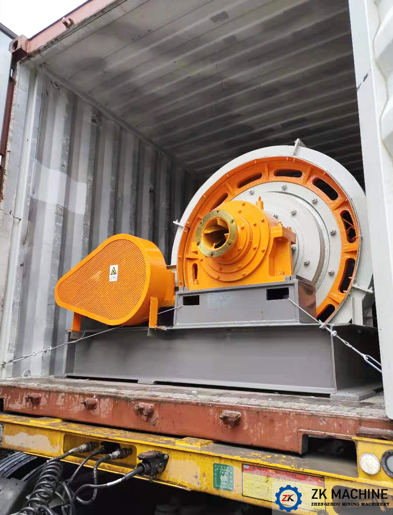 Venezuela rubber roller ball mill project