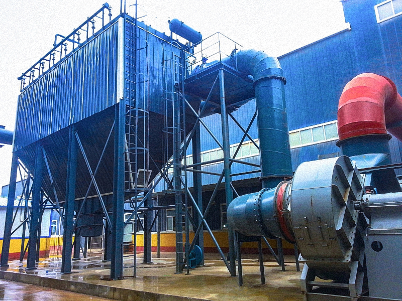 How to effectively solve the problem of air leakage in the rotary kiln dust collector