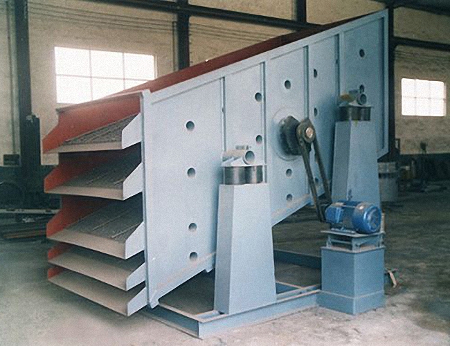 The role of the vibrating screen before ball mill