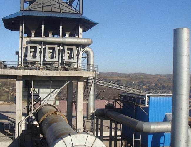 Adjustment of the rotary kiln preheater system