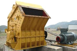Gabbro impact crushing machine
