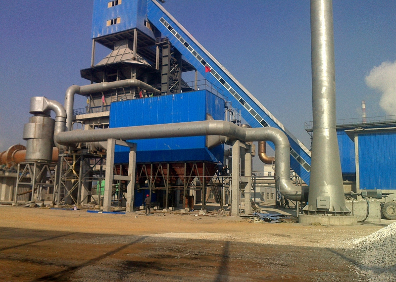 Dust collector for waste incineration power plant