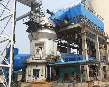 Vertical mill for cement grinding
