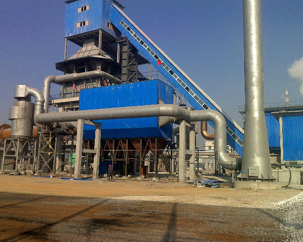 Coal washing plant dust collector