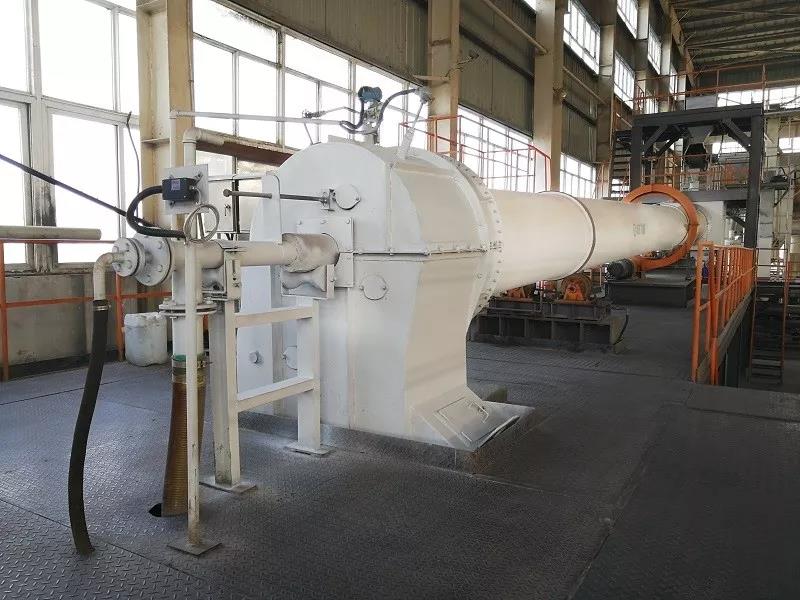 Ceramsite granulation and calcination pilot test line