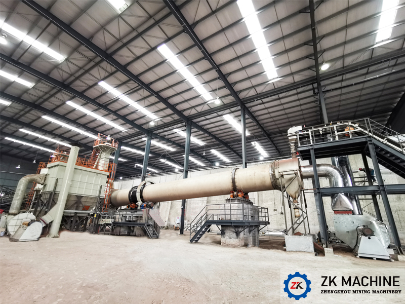 Phosphate Ore Rotary Dryer Machine