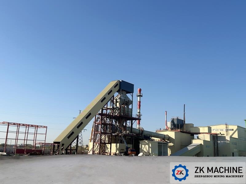 Russia 150t/d Lime Production Line Project