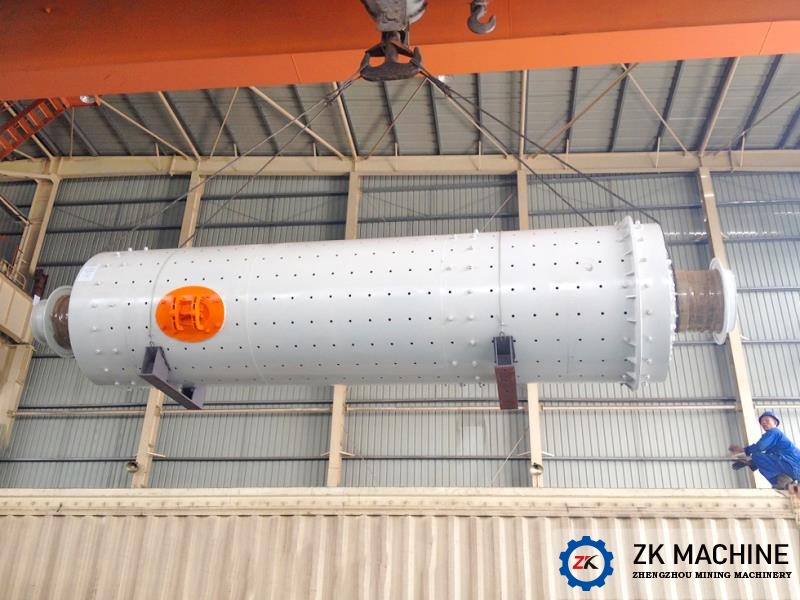 Φ3.2×13m Ball Mill for 20000 t/a Lithium New Material Project in Shandong, China