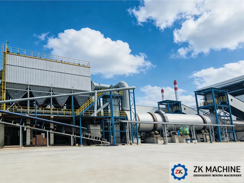 Brief process description of flash drying system